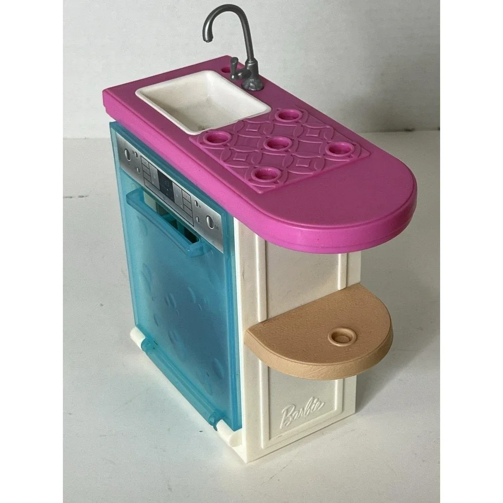 2018 Mattel Barbie Doll Dream House Furniture Kitchen Sink Dishwasher